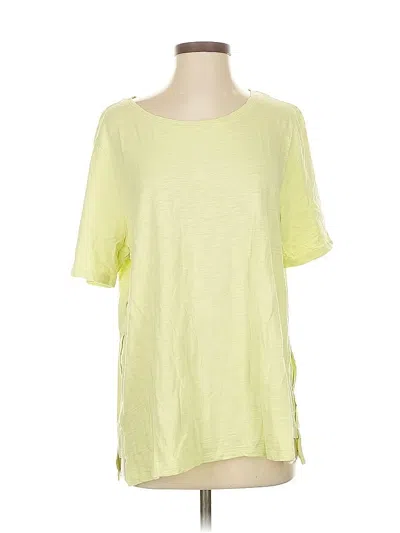 Pre-owned Chico's Short Sleeve T-shirt In Green