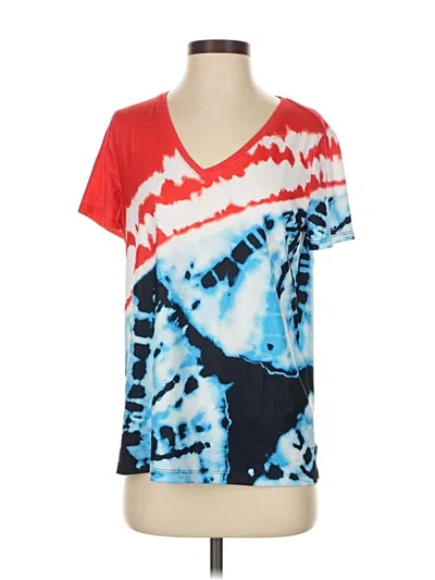 Pre-owned Chico's Short Sleeve T-shirt In Red