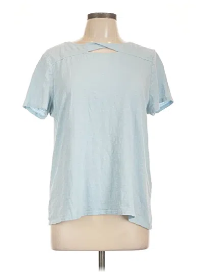 Pre-owned Chico's Short Sleeve T-shirt In Blue