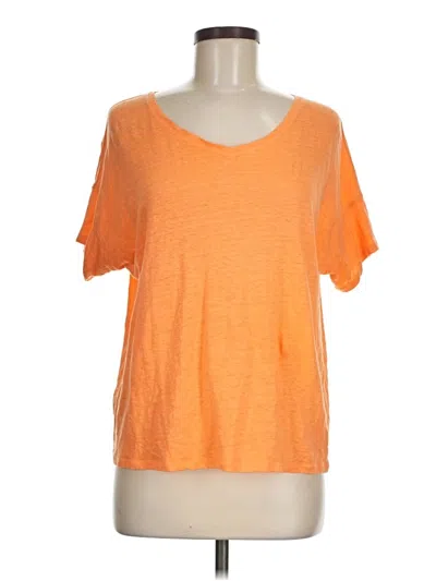 Pre-owned Chico's Short Sleeve T-shirt In Orange