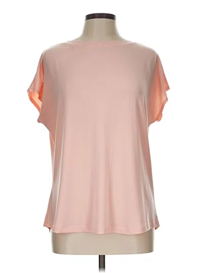Pre-owned Chico's Short Sleeve T-shirt In Pink