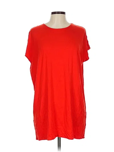 Pre-owned Chico's Short Sleeve T-shirt In Red