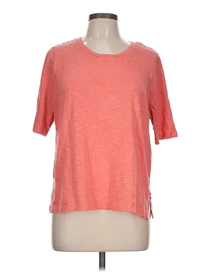 Pre-owned Chico's Short Sleeve T-shirt In Red