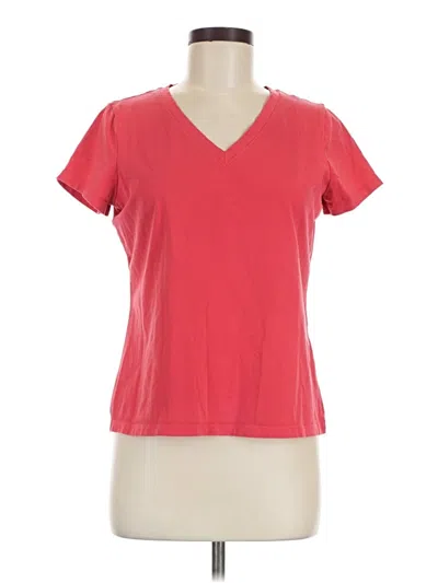 Pre-owned Chico's Short Sleeve T-shirt In Red