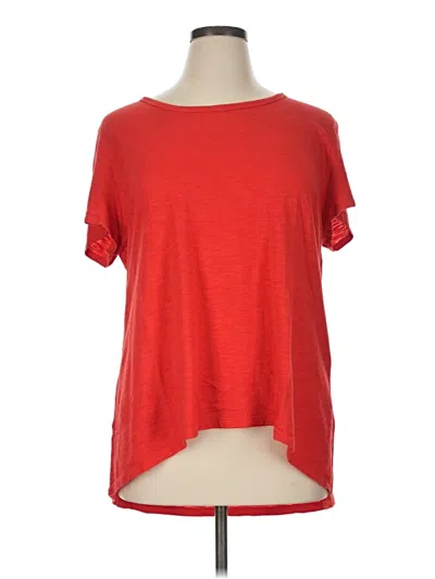 Pre-owned Chico's Short Sleeve T-shirt In Red