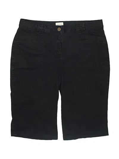 Pre-owned Chico's Shorts In Black