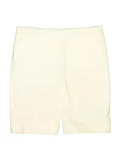 Pre-owned Chico's Shorts In Ivory