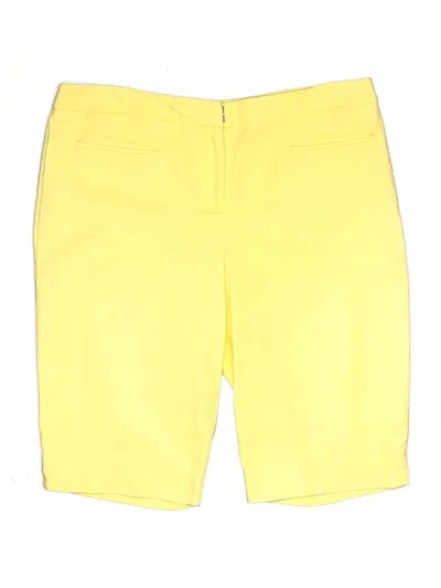 Pre-owned Chico's Shorts In Yellow