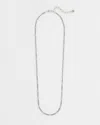 Chico's Silver Tone Single Strand Necklace |  In Silver