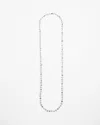 Chico's Single Silver-tone Nugget Necklace |  In Silver