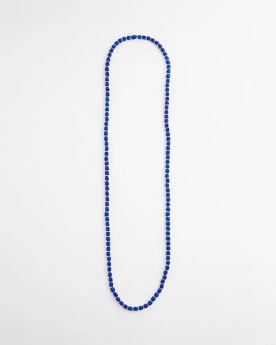 Chico's Single-strand Bead Necklace |  In Blue