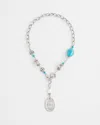 Chico's Single-strand Charm Necklace |  In Blue