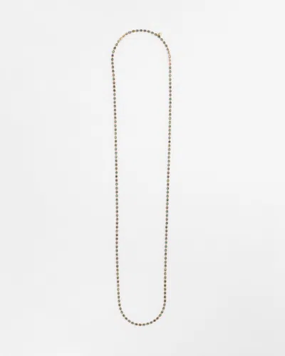 Chico's Single Strand Mother Of Pearl Necklace |  In Multicolor