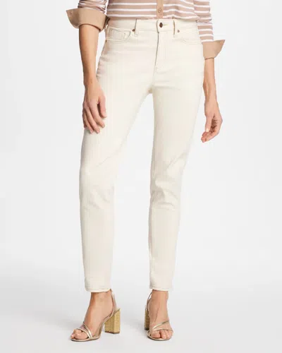 Chico's Skinny Ankle Jeans In White In Neutral