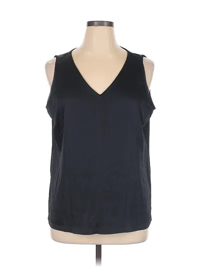 Pre-owned Chico's Sleeveless Blouse In Black