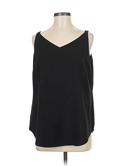 Pre-owned Chico's Sleeveless Blouse In Black
