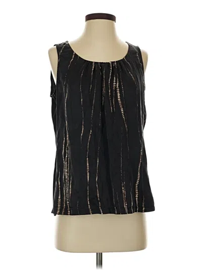 Pre-owned Chico's Sleeveless Blouse In Black