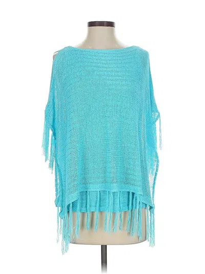 Pre-owned Chico's Sleeveless Blouse In Blue