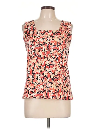 Pre-owned Chico's Sleeveless Blouse In Orange