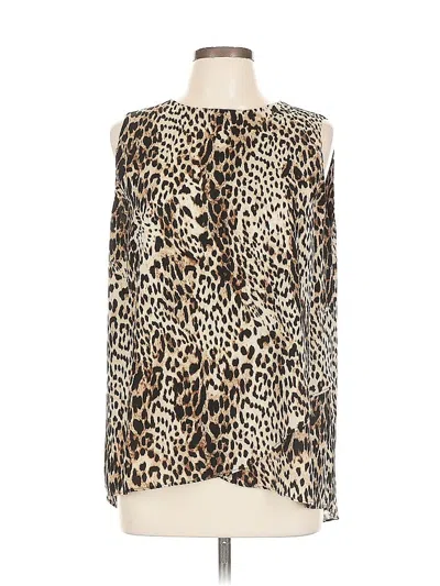 Pre-owned Chico's Sleeveless Blouse In White