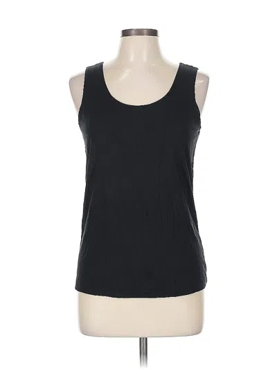 Pre-owned Chico's Sleeveless T-shirt In Black