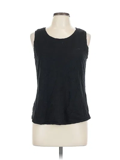 Pre-owned Chico's Sleeveless T-shirt In Black