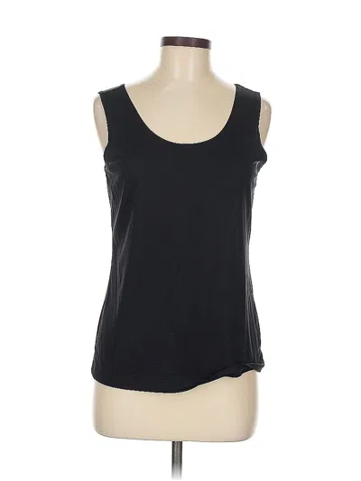 Pre-owned Chico's Sleeveless T-shirt In Black