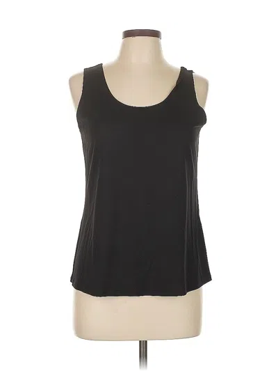Pre-owned Chico's Sleeveless T-shirt In Black