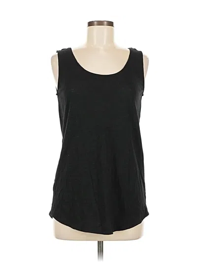 Pre-owned Chico's Sleeveless T-shirt In Black