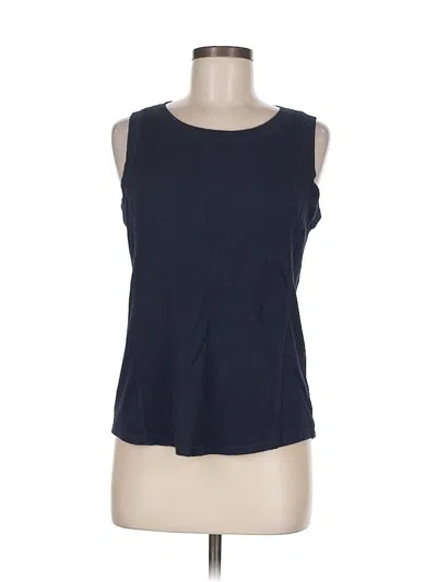 Pre-owned Chico's Sleeveless T-shirt In Blue