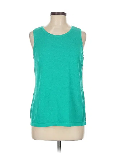 Pre-owned Chico's Sleeveless T-shirt In Blue