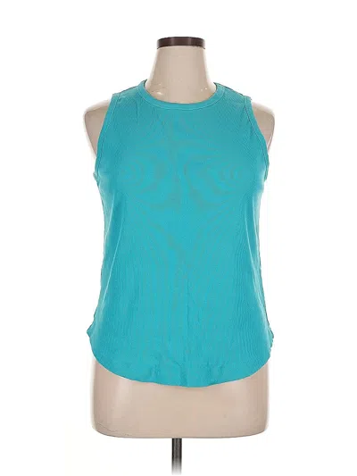 Pre-owned Chico's Sleeveless T-shirt In Blue