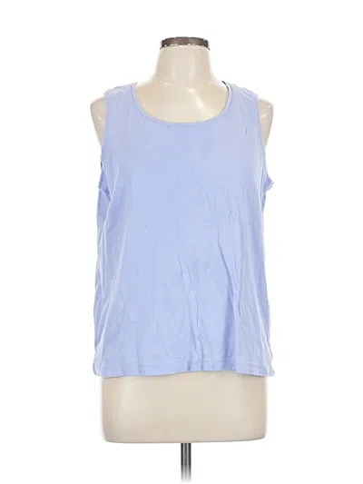 Pre-owned Chico's Sleeveless T-shirt In Blue