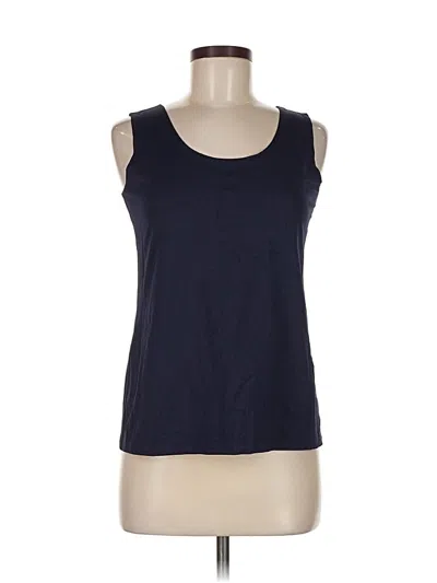 Pre-owned Chico's Sleeveless T-shirt In Blue