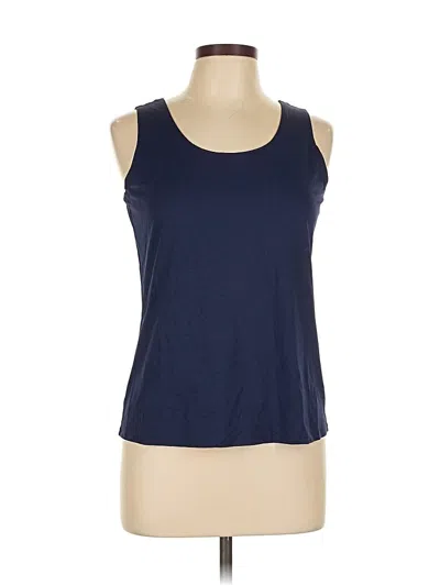 Pre-owned Chico's Sleeveless T-shirt In Blue