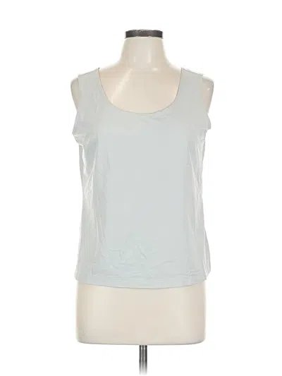 Pre-owned Chico's Sleeveless T-shirt In Blue