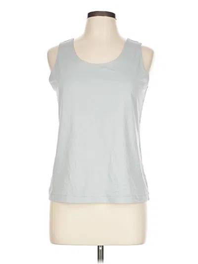 Pre-owned Chico's Sleeveless T-shirt In Gray