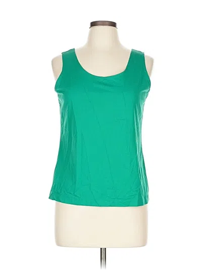 Pre-owned Chico's Sleeveless T-shirt In Green