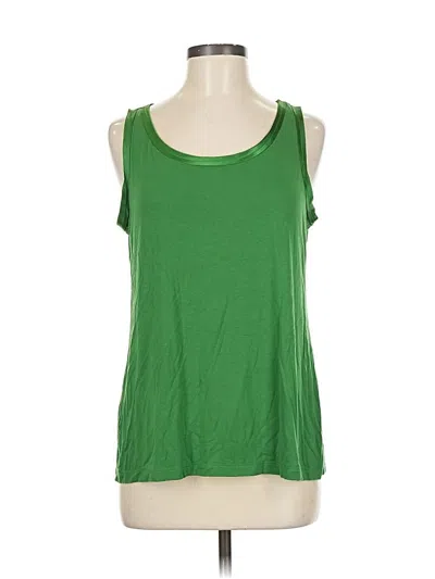 Pre-owned Chico's Sleeveless T-shirt In Green