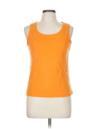 Pre-owned Chico's Sleeveless T-shirt In Orange