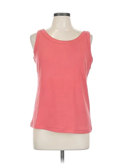 Pre-owned Chico's Sleeveless T-shirt In Pink