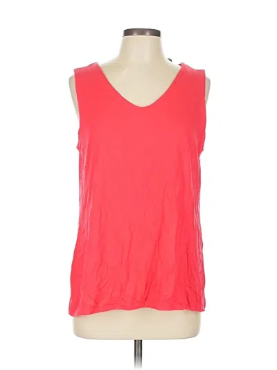 Chico's Sleeveless T-shirt In Pink