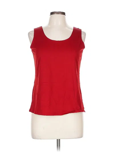 Pre-owned Chico's Sleeveless T-shirt In Red