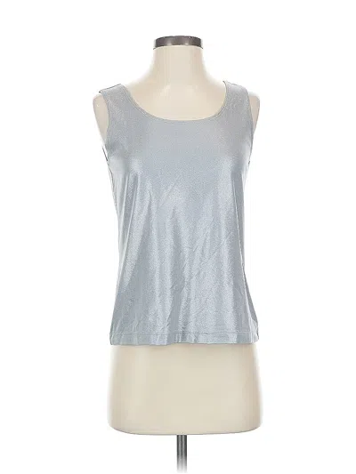 Pre-owned Chico's Sleeveless T-shirt In Silver