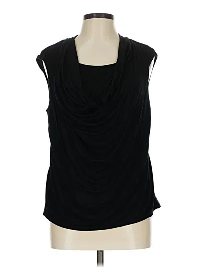 Pre-owned Chico's Sleeveless T-shirt In Black
