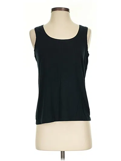 Pre-owned Chico's Sleeveless T-shirt In Black