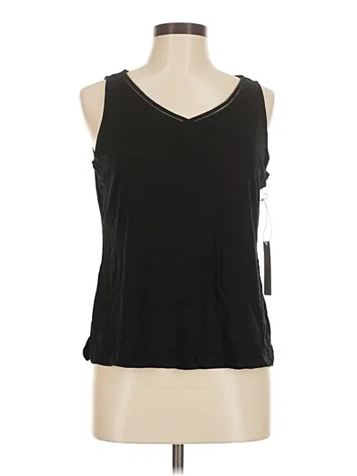 Chico's Sleeveless T-shirt In Black