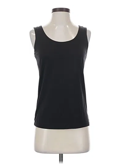 Pre-owned Chico's Sleeveless T-shirt In Black
