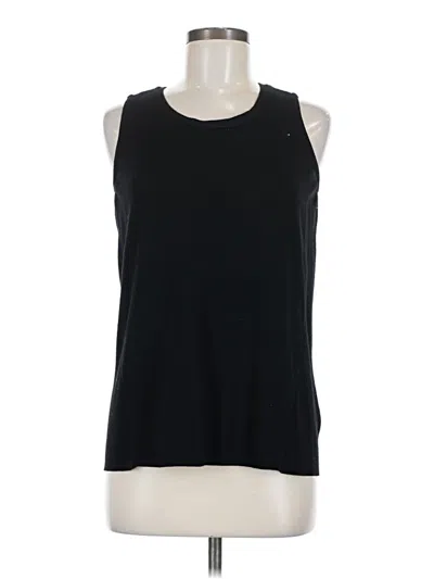 Pre-owned Chico's Sleeveless T-shirt In Black