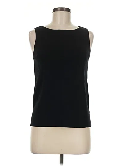 Pre-owned Chico's Sleeveless T-shirt In Black